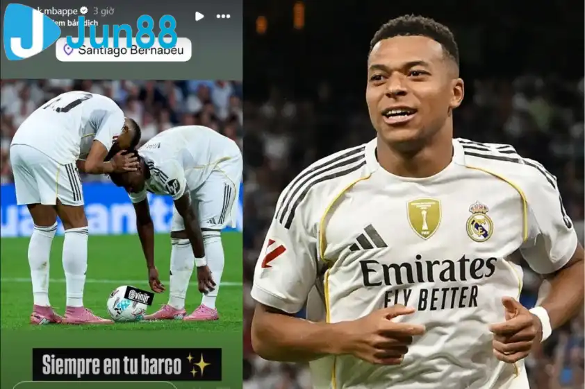 Mbappe chia sẻ trên story Instagram cá nhân. Mbappe chia sẻ trên story Instagram cá nhân.